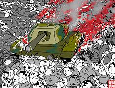 Image result for Tiananmen Square Cartoon