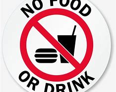 Image result for No Food or Drink Sign Free