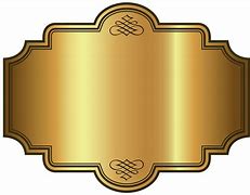 Image result for Gold Transparent Label Clip Art