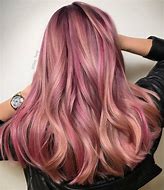 Image result for Rose Gold Dyed Hair