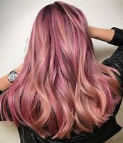 Image result for Rose Gold Hair Color Styles