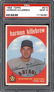 Image result for Harmon Killebrew Baseball Cards
