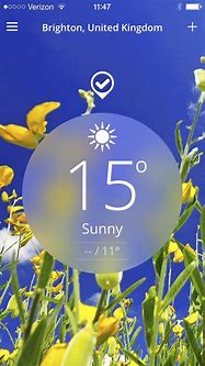 Image result for The Weather Channel App