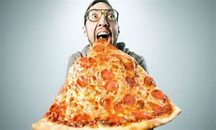 Image result for Funny People Eating Pizza