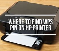 Image result for What Is WPS Pin for HP Printer