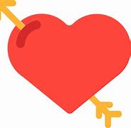 Image result for Love Heart Arrow Emoji