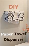 Image result for DIY Paper Towel Dispenser