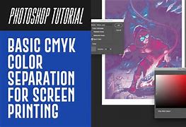 Image result for CMYK Screen Printing