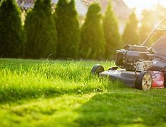 Image result for mowing lawn