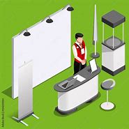 Image result for Trade Show Booth Vector