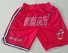 Image result for Miami Heat Shorts Vintage