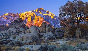 Image result for Lone Pine Peak and the Alabama Hills California