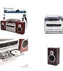 Image result for Stereo with Turntable Cassette CD Player