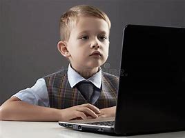 Image result for Kid Looking at Computer