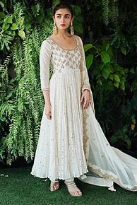 Image result for Alia Bhatt White Dress
