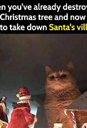 Image result for Cat Christmas Village Meme