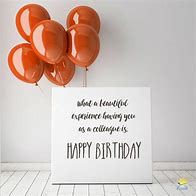 Image result for Birthday Card Messages for CoWorker