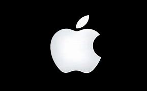 Image result for Apple Logo On Black Screen