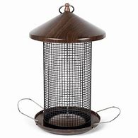 Image result for Cherry Wood Hanging Bird Feeders