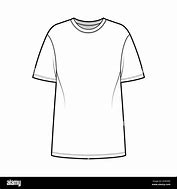Image result for Crew Neck T-Shirt Flat Sketch