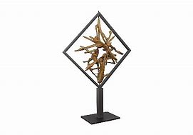 Image result for Geometric Wood Sculpture