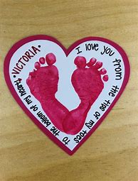 Image result for Valentine's Day Baby Crafts