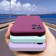 Image result for Square Liquid Silicone Phone Case