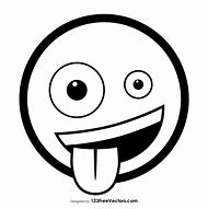 Image result for Cool Face Emoji Black and White