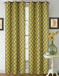 Image result for Grommet Curtains Gray