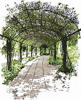 Image result for Garden Path Clip Art