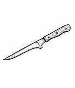 Image result for Boning Curve Knife Clip Art