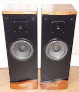 Image result for Vintage Advent Mini Tower Speakers