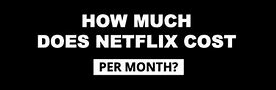 Image result for Netflix How Much per Month