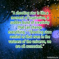 Image result for Shooting Star Quotes