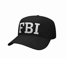 Image result for FBI Hat Transparent