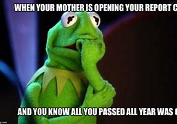 Image result for Kermit the Frog Memes School