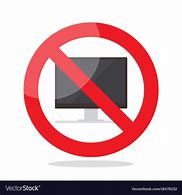 Image result for No Computer Cartoon