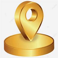 Image result for Gold Location Icon
