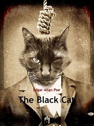 Image result for House Burning Down in the Black Cat Edgar Allan Poe