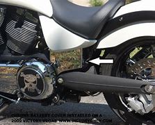 Image result for Motorcycle Chrome Battery Cover