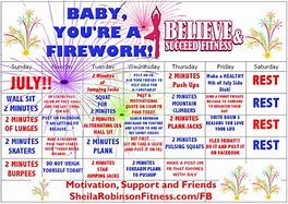 Image result for July Fitness Challenges