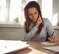 Image result for Woman Taking Notes On Phone