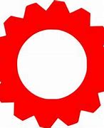 Image result for Gear Icon Red Background