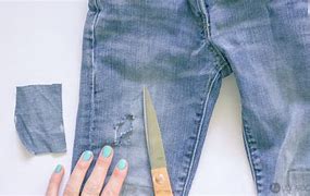 Image result for How to Fix Ripped Jeans