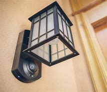 Image result for Porch light Security Camera