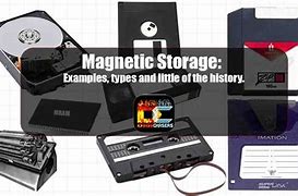 Image result for Magnetic Storage Cartoon