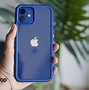 Image result for White iPhone in Blue Case