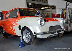 Image result for Ford Anglia Drag Car