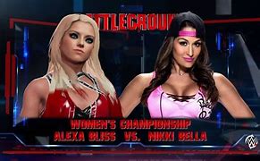 Image result for WWE Nikki Bella vs Alexa Bliss