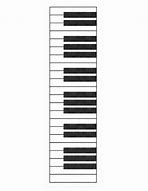 Image result for Blank Piano Keys Worksheet
